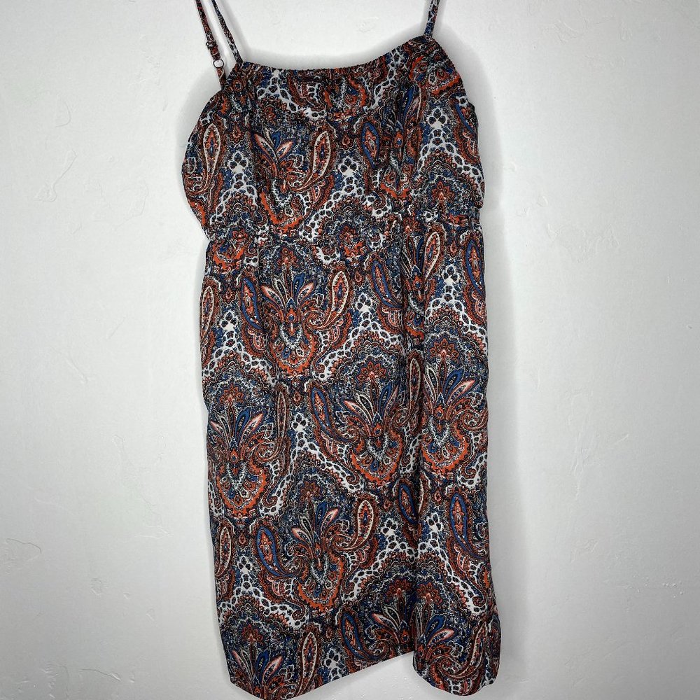 J. Crew Paisley Babydoll Dress